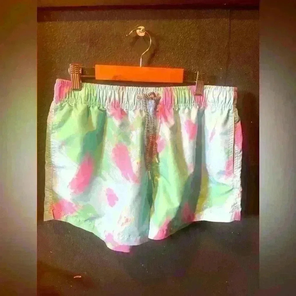 Men’s Boardies Tie Dye Swim Trunks Size XL